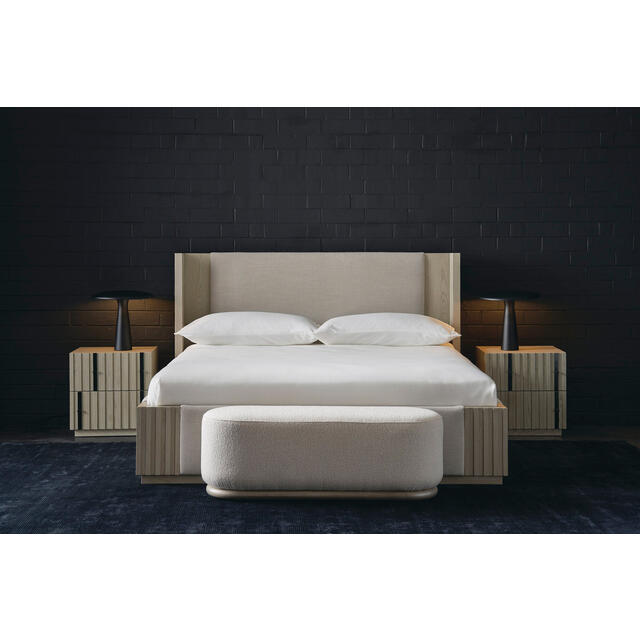 Clancy 2 Drawer Architectural Bedside Table by Kelly Hoppen  image 3