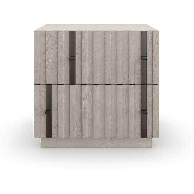 Clancy 2 Drawer Architectural Bedside Table by Kelly Hoppen  image 5