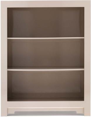 Small Classic Chinese Bookcase – Oyster Grey image 3