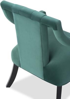 Wallace Velvet Mid-Century Chair in Brown, Purple or Green image 10