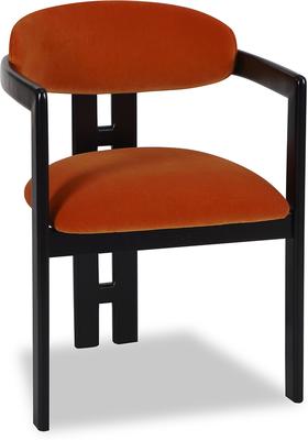 Neo Art Deco Black Dining Chair - Velvet or Boucle image 25