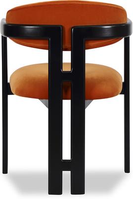 Neo Art Deco Black Dining Chair - Velvet or Boucle image 27