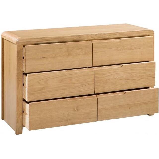 Lisboa 6 drawer wide chest image 3