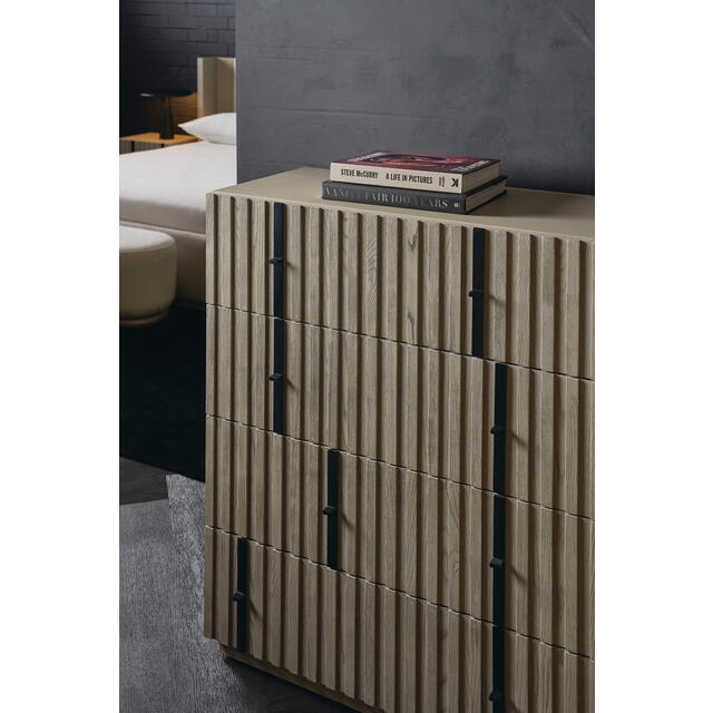 Clancy Large Achitectural Wooden 4 Drawer Chest by Kelly Hoppen  image 2