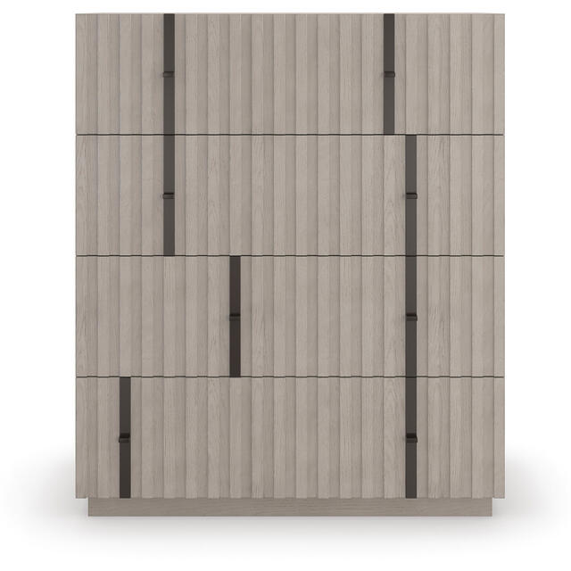 Clancy Large Achitectural Wooden 4 Drawer Chest by Kelly Hoppen  image 4