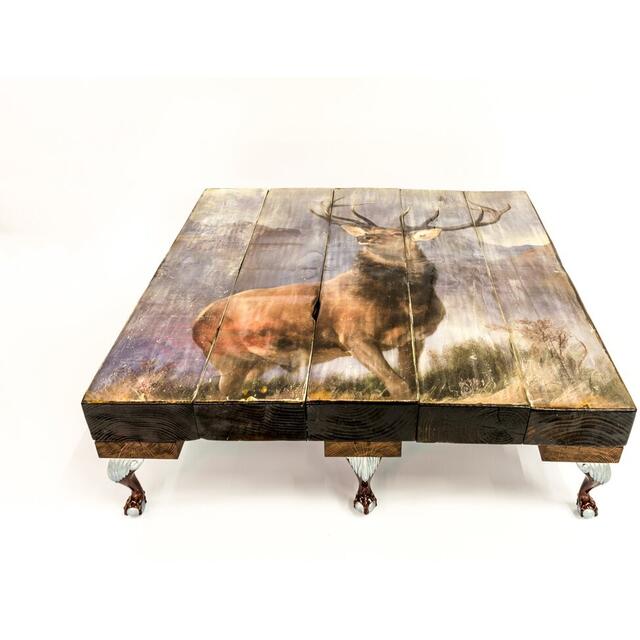 Grand Highland Stag Coffee Table