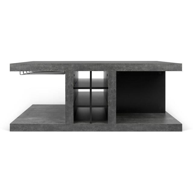 Detroit Black and Grey Bar Coffee Table (sale)