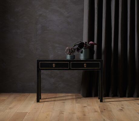 Large Classic Chinese Console Table - Black image 4