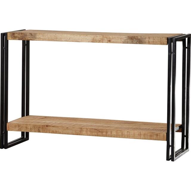 Cosmo Industrial Console Table Reclaimed Wood & Metal image 5
