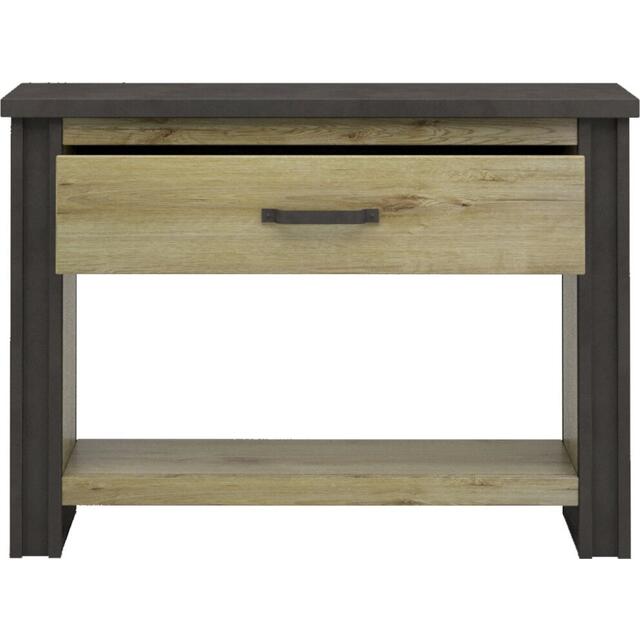 Baxter (Natural) console table with drawer image 3