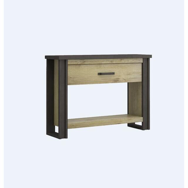 Baxter (Natural) console table with drawer image 10