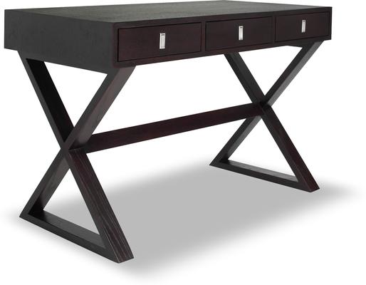 Curio Wenge Black 3 Drawers Study/Dressing Table Desk