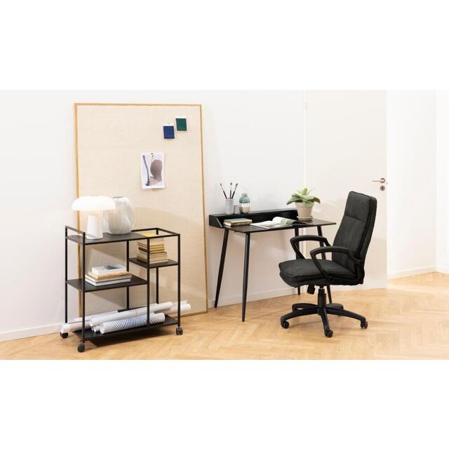 Jose Minimalist Desk in Oak, White or Black image 11