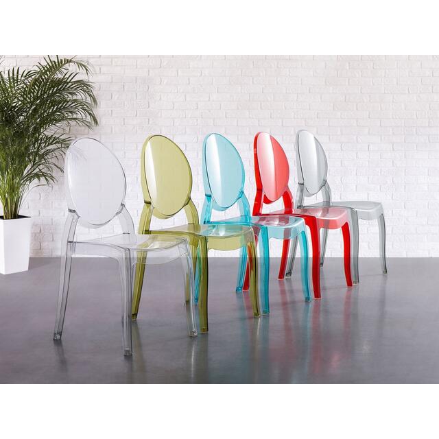 Set of 4 - Merton Acrylic Ghost Dining Chairs image 16