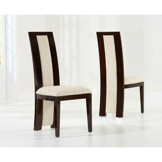 Rivilino Art Deco Dining Chair White and Black or Brown image 2