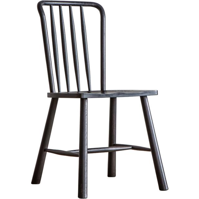 2 x Wycombe Nordic Wooden Dining Chair in Oak or Black image 15