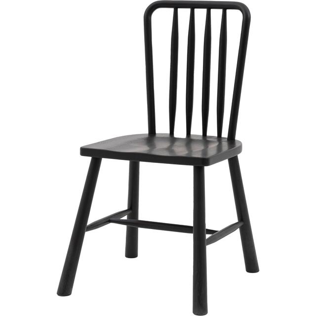2 x Wycombe Nordic Wooden Dining Chair in Oak or Black image 16