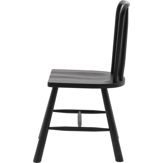 2 x Wycombe Nordic Wooden Dining Chair in Oak or Black image 17