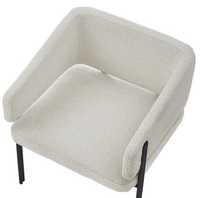 Tatler Art Deco Dining Chair - Ivory Boucle Sand or Grey Fabric image 10