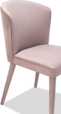 Kay Velvet Dining Chair - Natural or Lilac - Set of 2 image 11