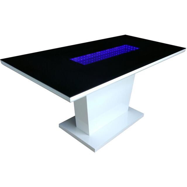 Curix (LED) dining table and Opus chairs image 7
