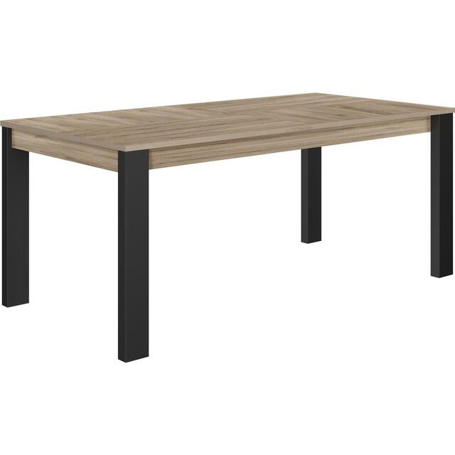 Clay Extending Dining Table 180 - 237cm - Light Natural Oak Finish