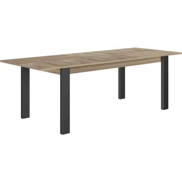 Clay Extending Dining Table 180 - 237cm - Light Natural Oak Finish image 2