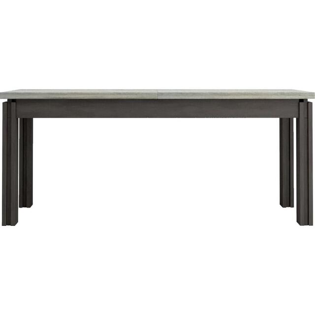 Baxter (Grey) extending dining table image 4