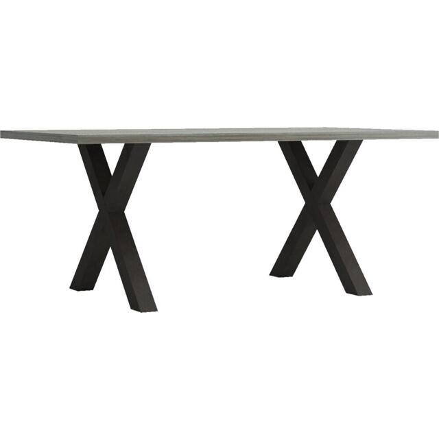 Baxter (Grey) X dining table image 2
