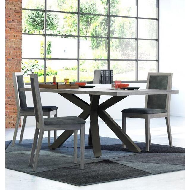 Baxter (Grey) dining table image 7