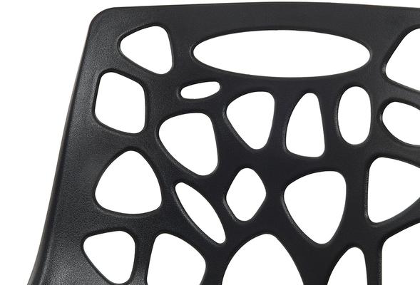 Morgan Retro Acrylic Garden Chair - Black, Grey or White image 4