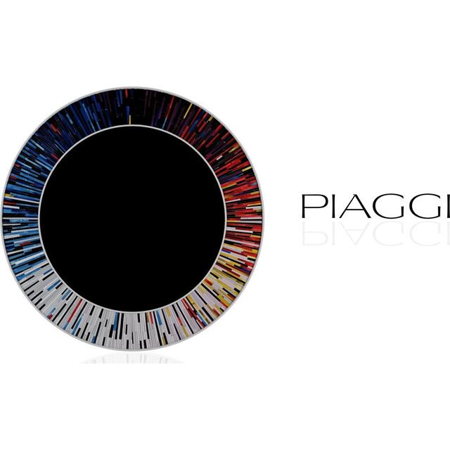 Roulette PIAGGI multicolour glass mosaic round mirror image 11