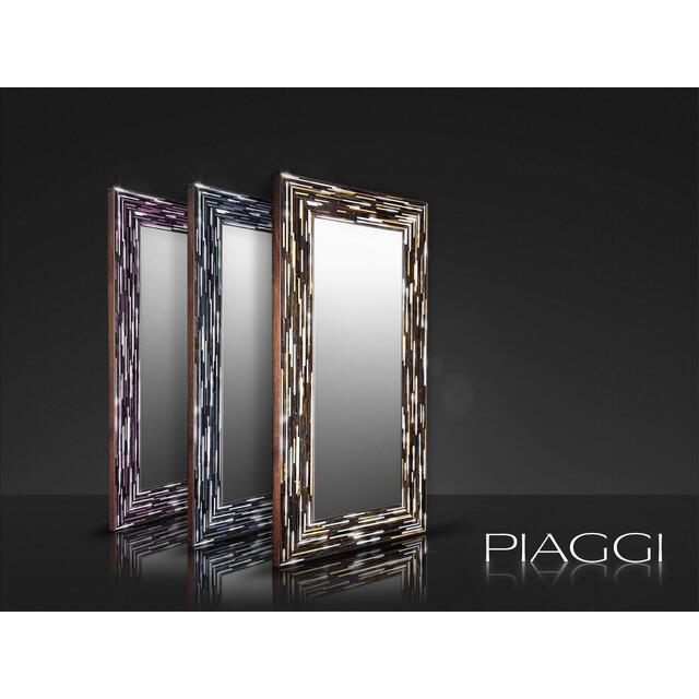 Big Q Grey Glass Mosaic Modern Mirror image 4