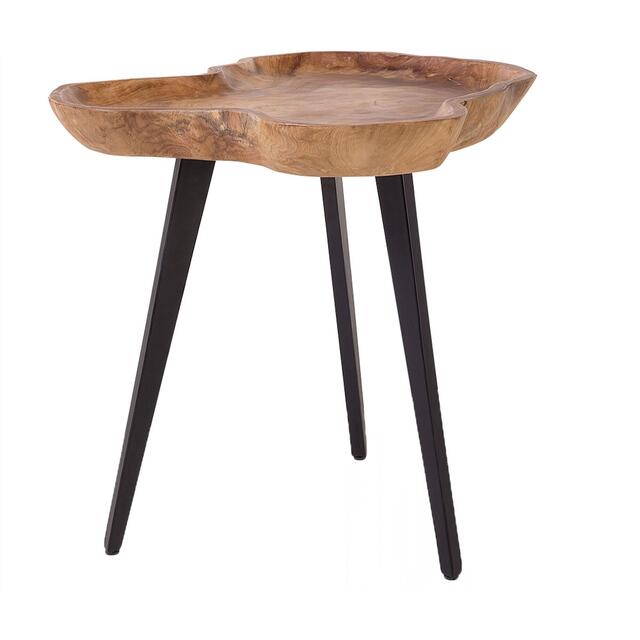 Elsa Coffee Table Teak Wood Top | Side tables