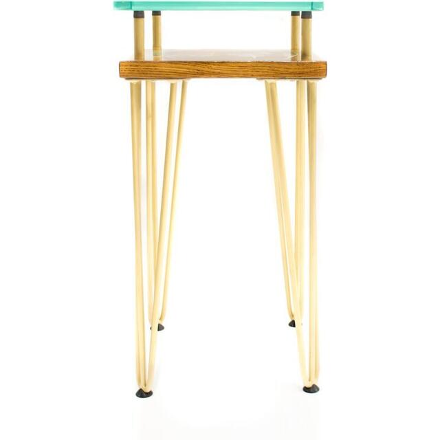 Tall Slim Bird Feather Side Table image 3