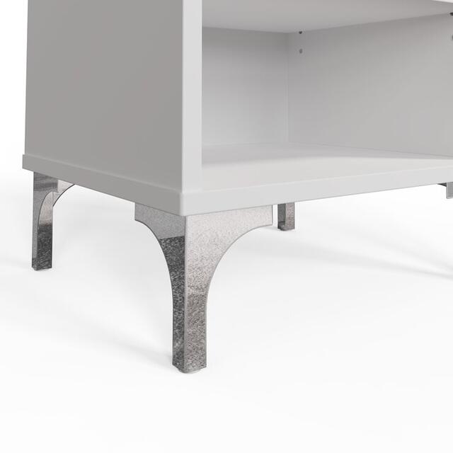 Frank Olsen Ouverte White Lamp Table with Mood Lighting image 7