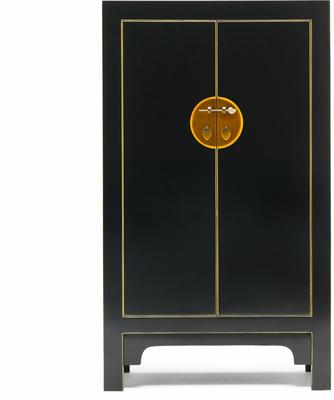 Medium Classic Chinese Cabinet - Black image 2