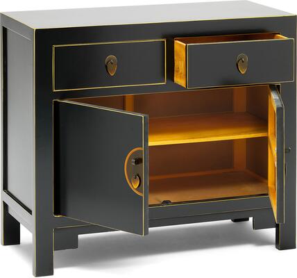 Medium Classic Chinese Sideboard – Black image 4