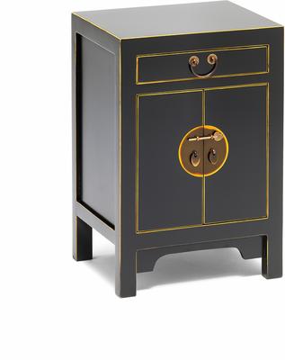 Small Classic Chinese Cabinet - Black