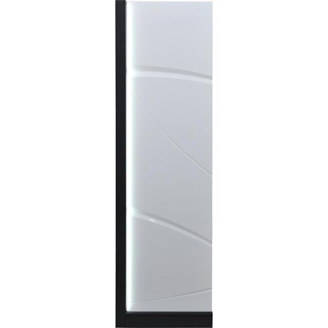 Elypse White Gloss & Dark Grey 1 Door Storage Cabinet image 3