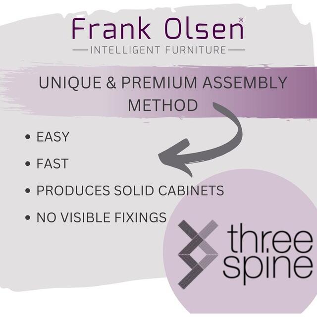 Frank Olsen Elevate White TV Cabinet with Mood Lighting & Intelligent Eye  image 10