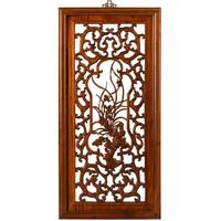 Carved Panel - 'Purity', Warm Elm by Shimu