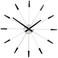 NeXtime Plug Inn Wall Clock Black