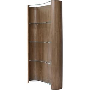 Tom Schneider Swirl Curved Display Shelving Unit with Glass Shelves