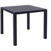 Cordoba Small Square Dining Table Black Wenge 90cm