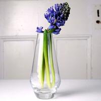 Single Stem Glass Vase Lina, 25cm, Handmade by Solavia