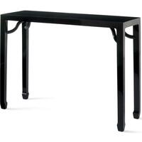 Ming Console Table, Black Lacquer