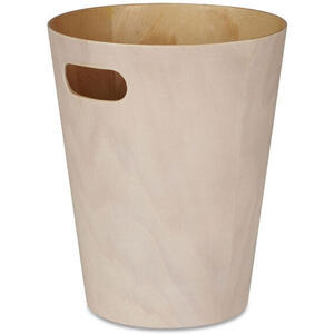 Umbra Woodrow Waste Bin - White by Red Candy