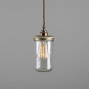 Jam Jar Vintage Pendant Light by Mullan Lighting