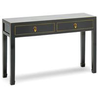 Large Classic Chinese Console Table - Black